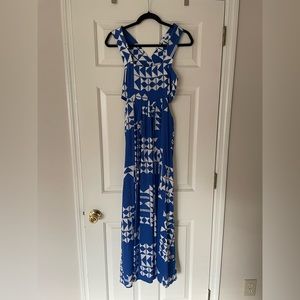 Piper Bandeau Cutout Maxi Dress: size M